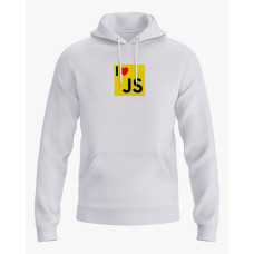 Худі жіночий з принтом I love JS білий XS (HD-02-IT-0138-200-02-01) Худі жіночий з принтом I love JS білий XS (HD-02-IT-0138-200-02-01)