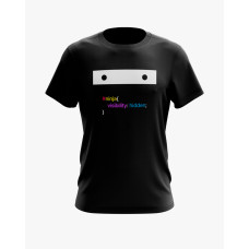 Футболка чоловіча з принтом Ninja V144 чорний XS (TS-01-IT-0144-200-02-02)