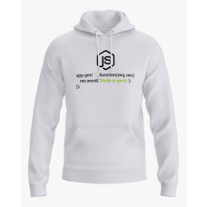 Худі жіночий з принтом Node is geek білий XS (HD-02-IT-0154-200-02-01) Худі жіночий з принтом Node is geek білий XS (HD-02-IT-0154-200-02-01)
