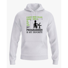 Худі жіночий з принтом Programmer is my Favorite білий XS (HD-02-IT-0156-200-02-01) Худі жіночий з принтом Programmer is my Favorite білий XS (HD-02-IT-0156-200-02-01)