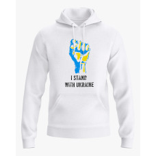 Худі чоловічий з принтом Stand with Ukraine білий XS (HD-01-UKRAINE-0049-200-02-01) Худі чоловічий з принтом Stand with Ukraine білий XS (HD-01-UKRAINE-0049-200-02-01)